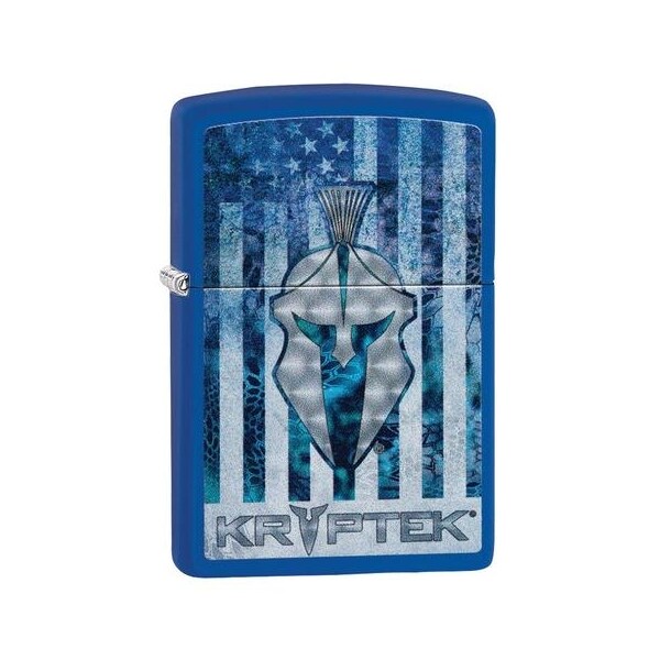 Zippo Zippo Kryptek Flag, Royal Blue Matte, Color Image ZIP-49179 - main